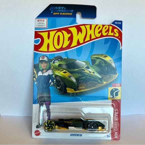 Hot Wheels Fast & Furious Spy Racers Hyperfin - Picture 1 of 3